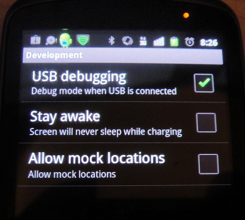 Android Debug Mode