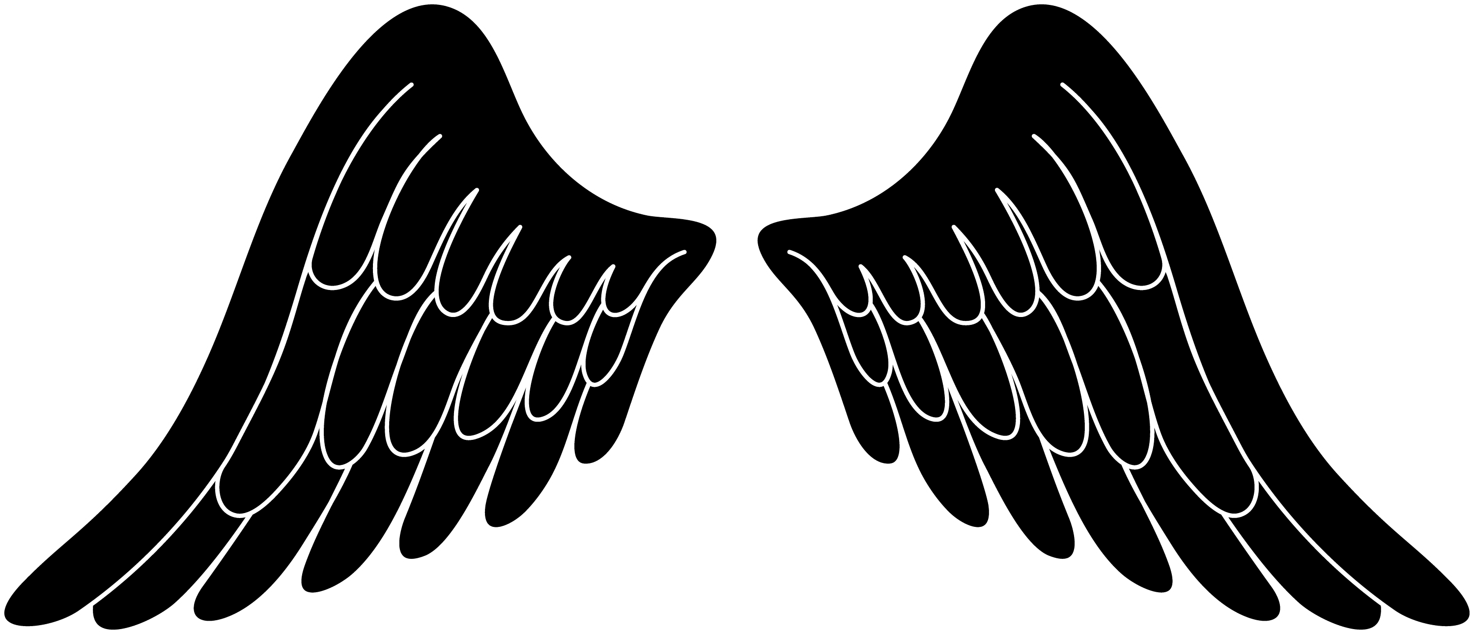 Angel Wings Drawing