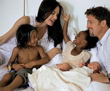 Angelina Jolie And Brad Pitt Children Names