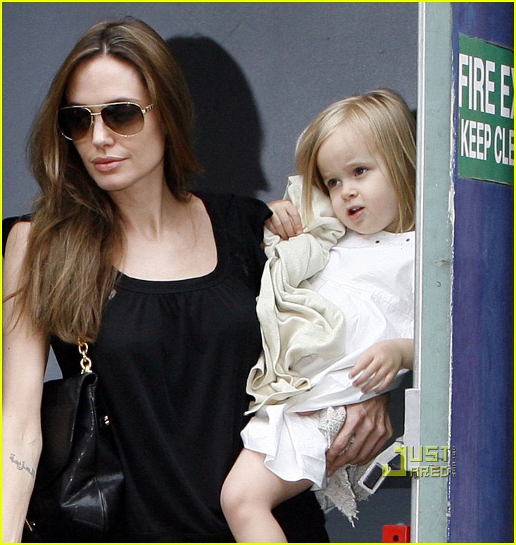 Angelina Jolie And Brad Pitt Children Pictures