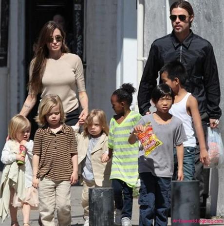 Angelina Jolie And Brad Pitt Family