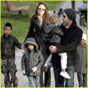 Angelina Jolie And Brad Pitt Family