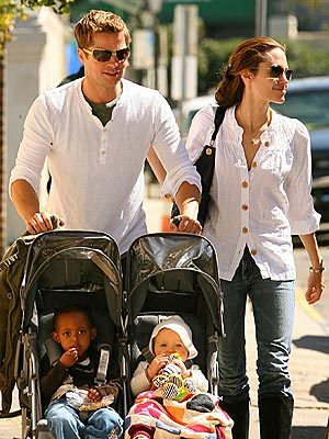 Angelina Jolie And Brad Pitt Family