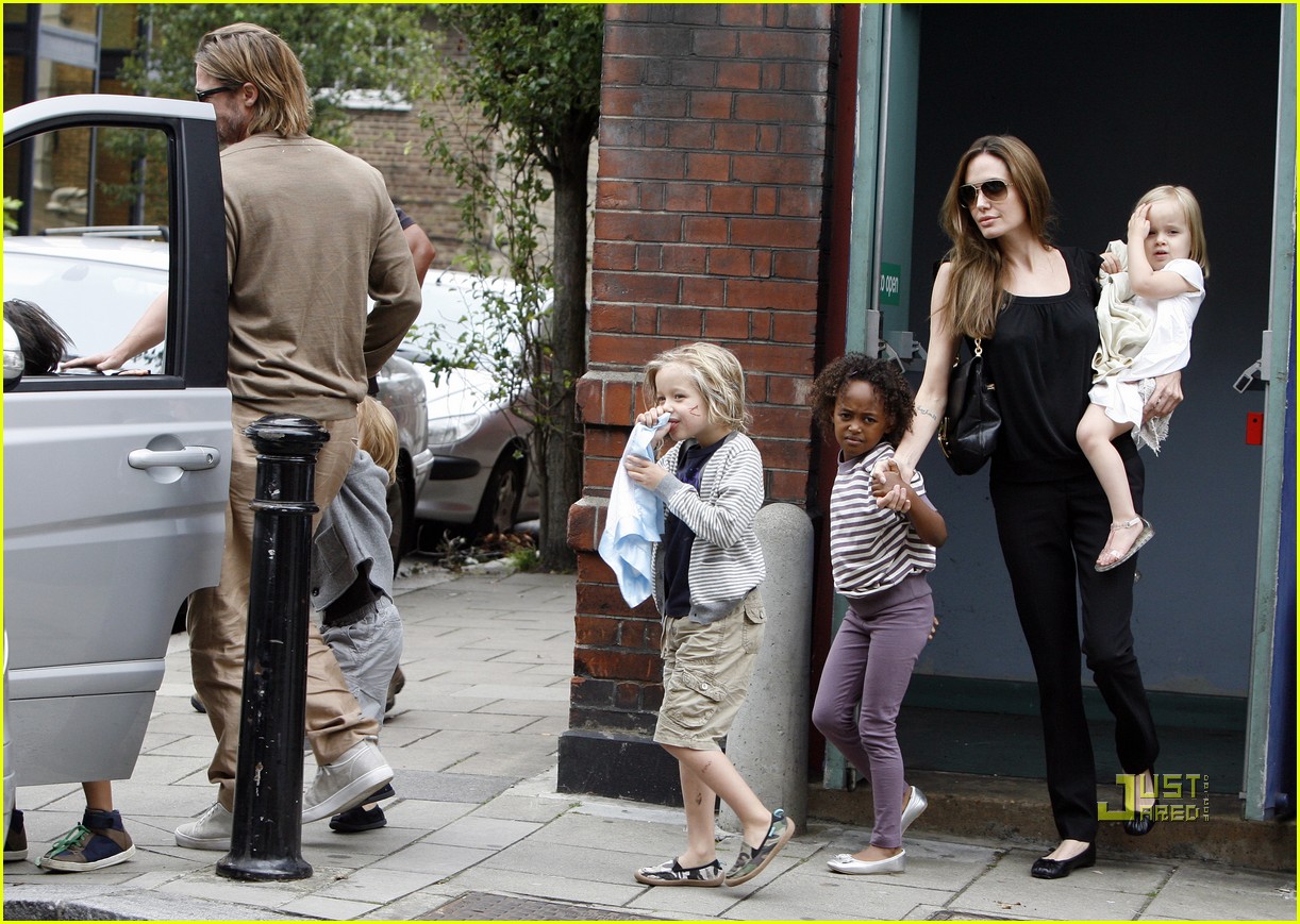 Angelina Jolie And Brad Pitt Kids Ages