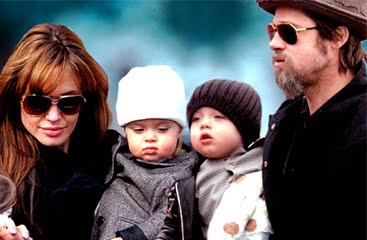 Angelina Jolie And Brad Pitt Twins Have Down Syndrome