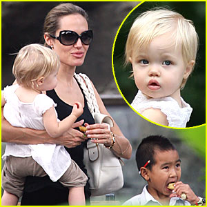 Angelina Jolie Kids Photos