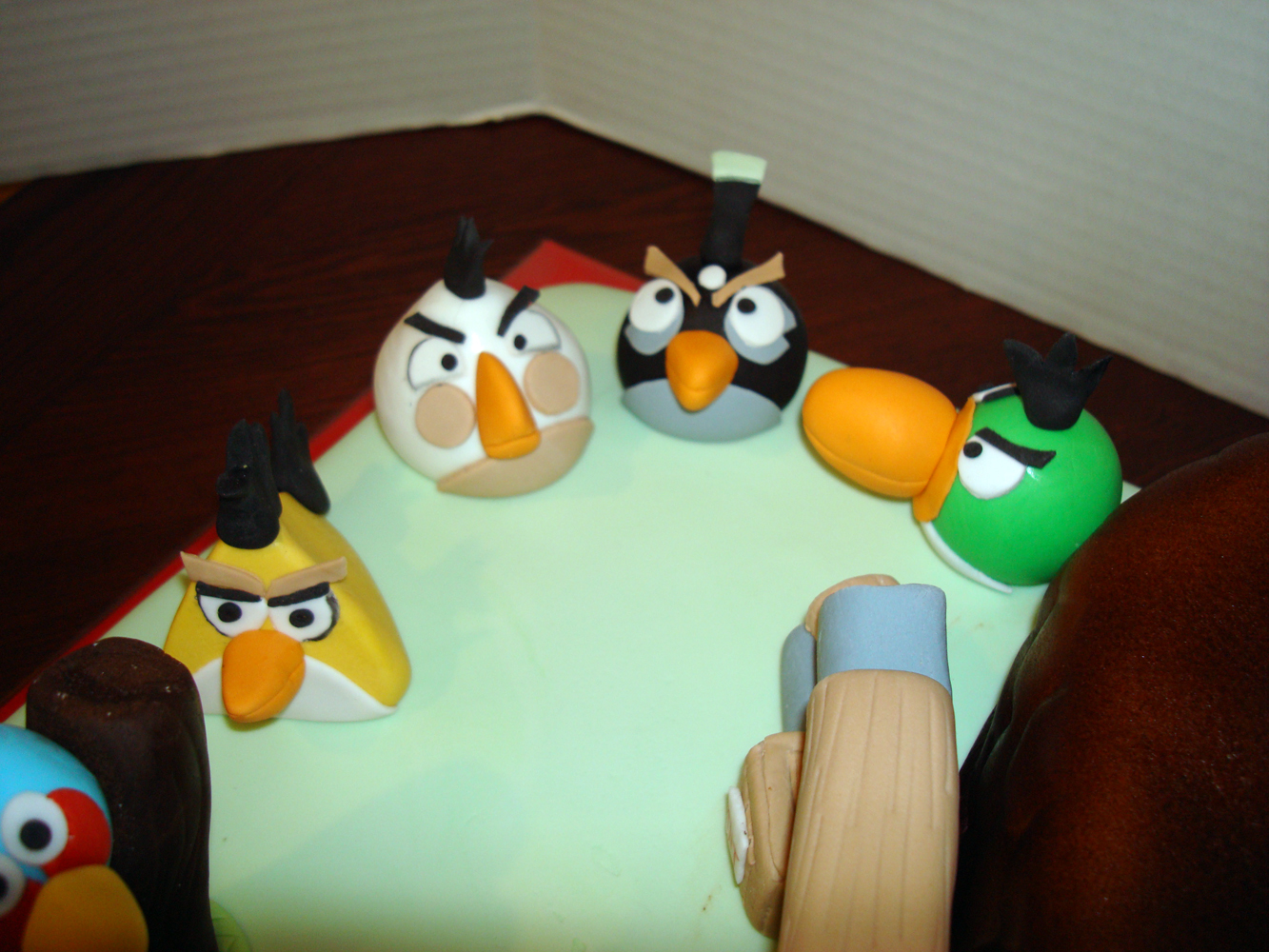 Angry Birds Cake Design