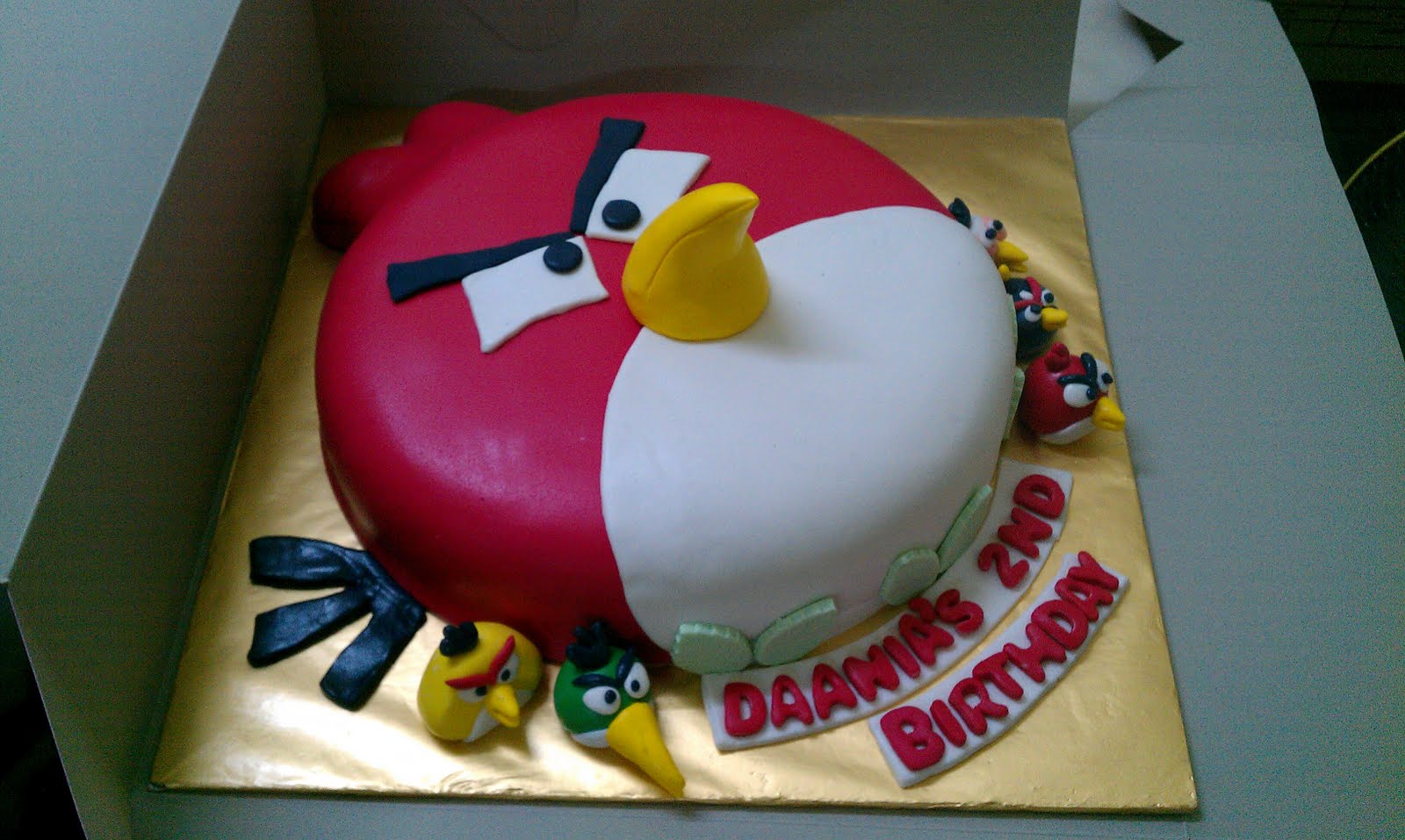 Angry Birds Cake Design