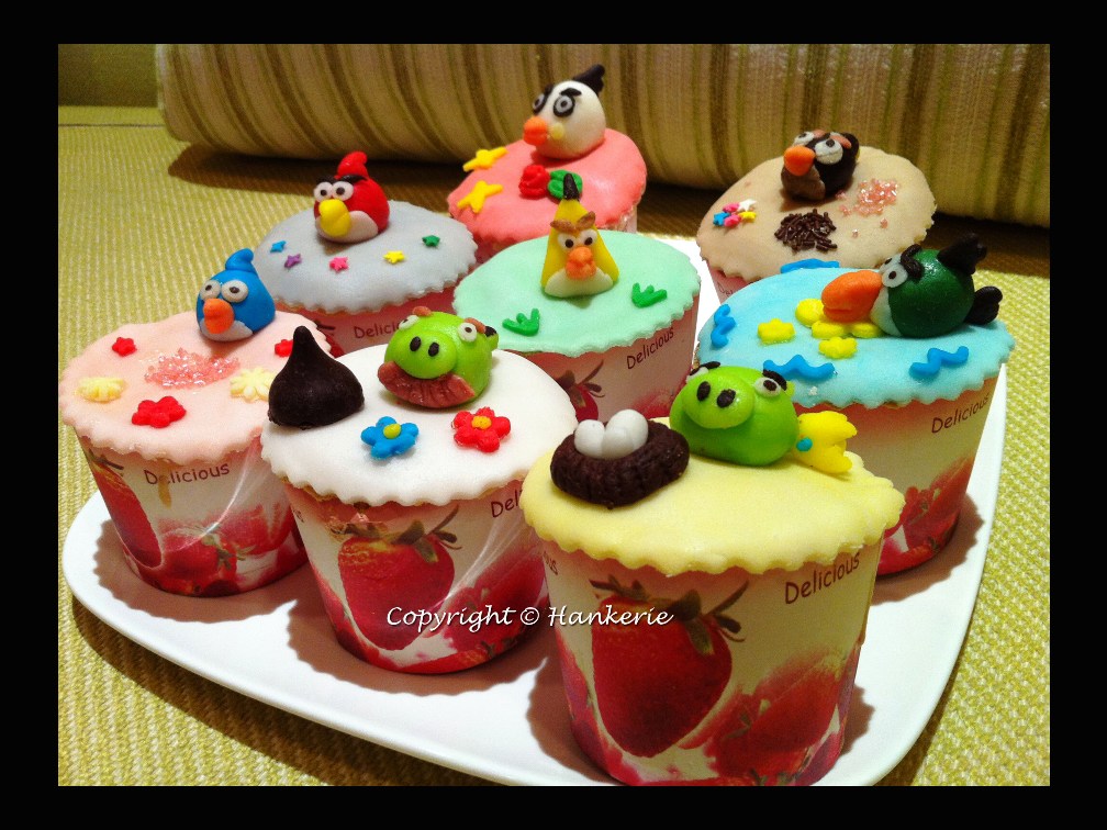 Angry Birds Cake Design