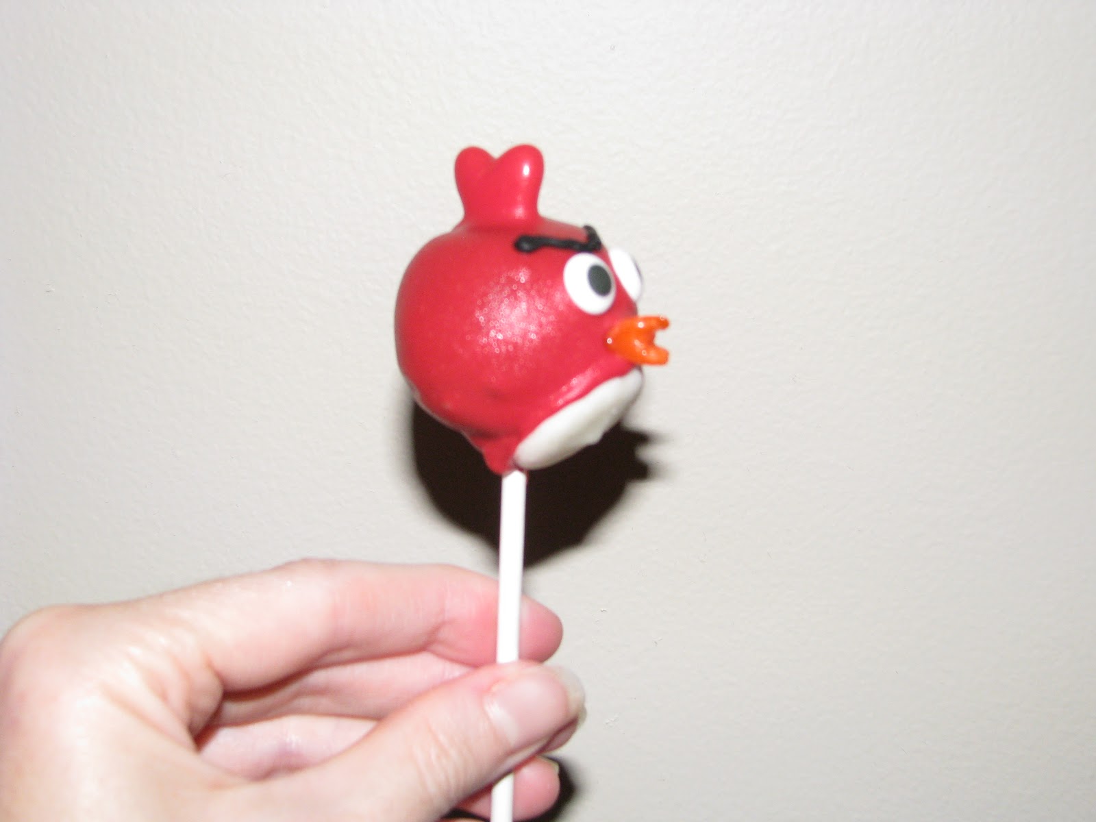 Angry Birds Cake Pops