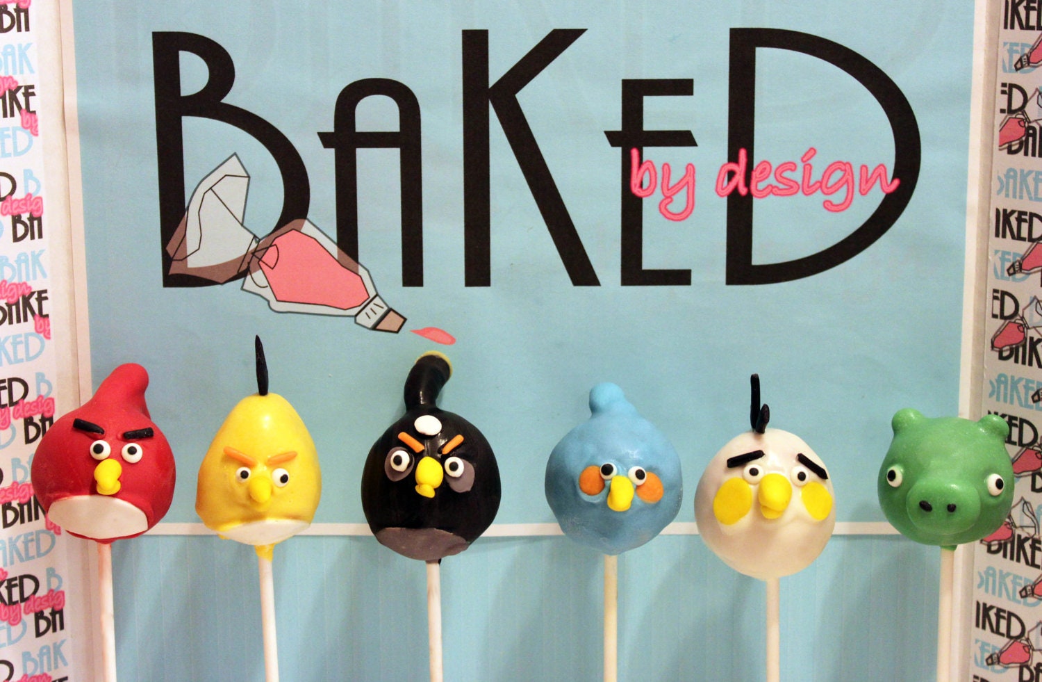 Angry Birds Cake Pops For Sale