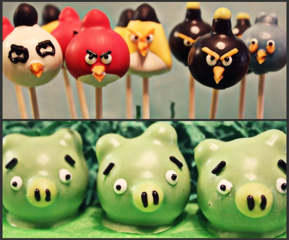 Angry Birds Cake Pops For Sale