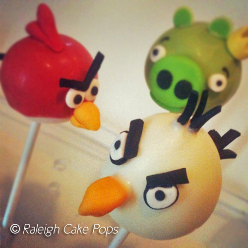 Angry Birds Cake Pops For Sale