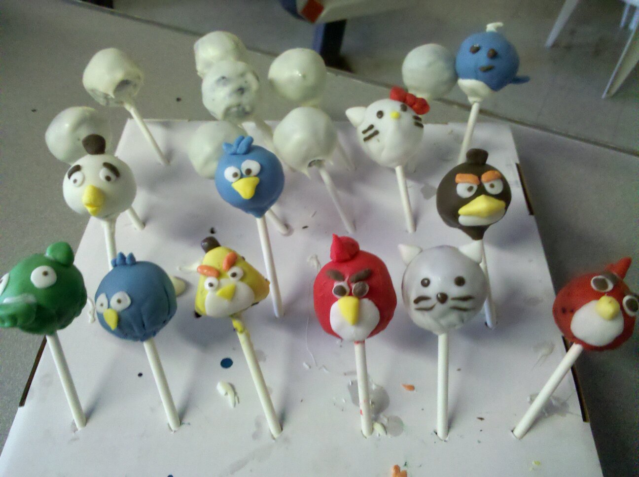 Angry Birds Cake Pops For Sale