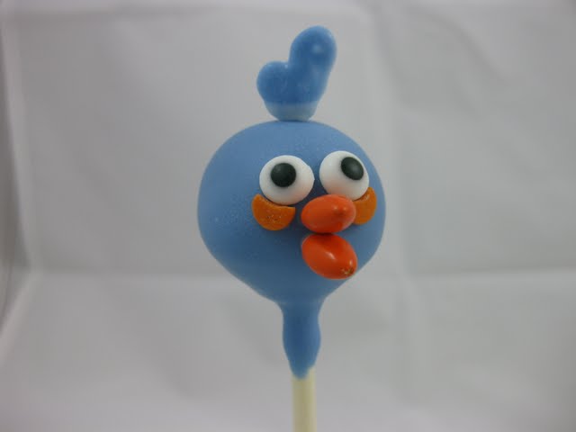 Angry Birds Cake Pops Instructions