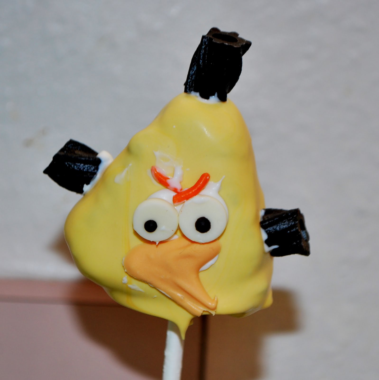 Angry Birds Cake Pops Recipe