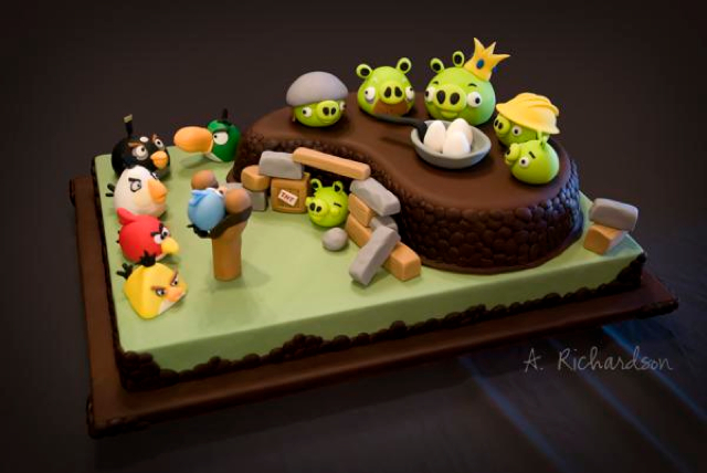 Angry Birds Cake Toppers