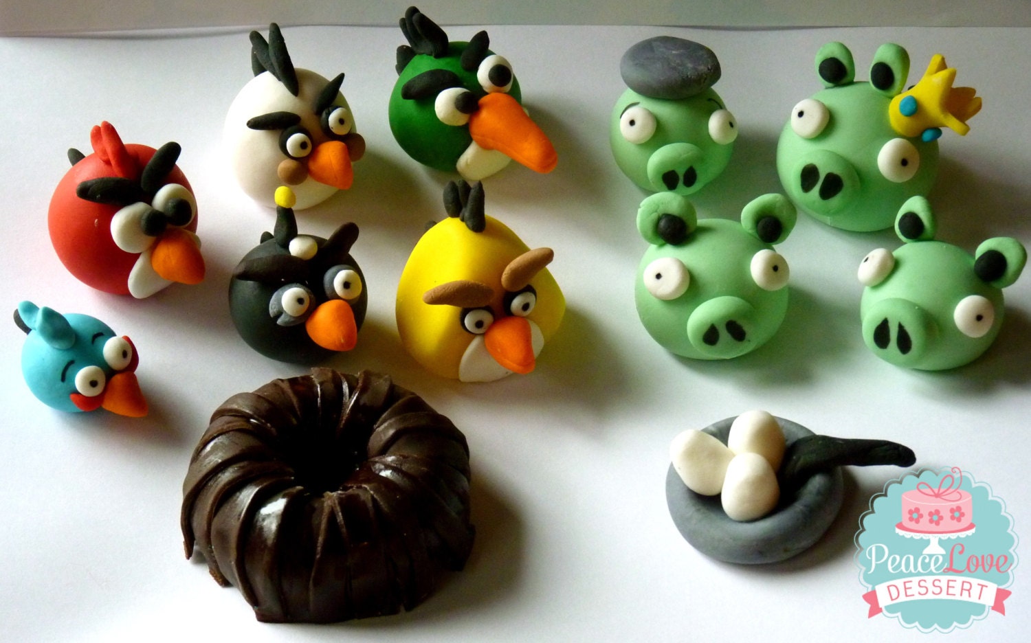 Angry Birds Cake Toppers