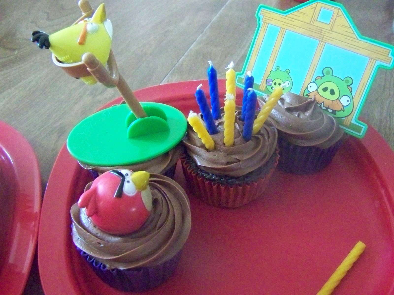 Angry Birds Cake Toppers