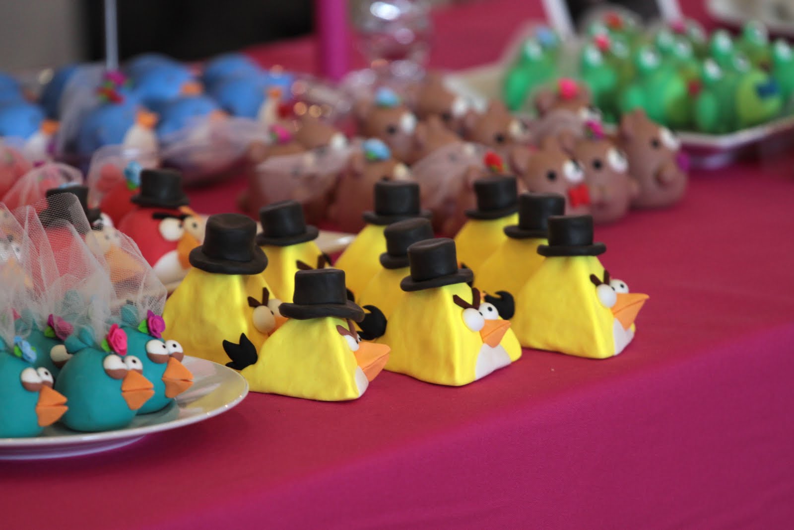 Angry Birds Cake Toppers