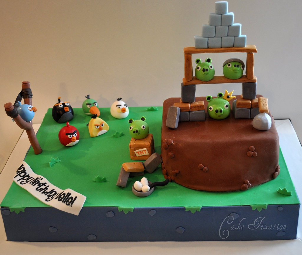 Angry Birds Cake Toppers