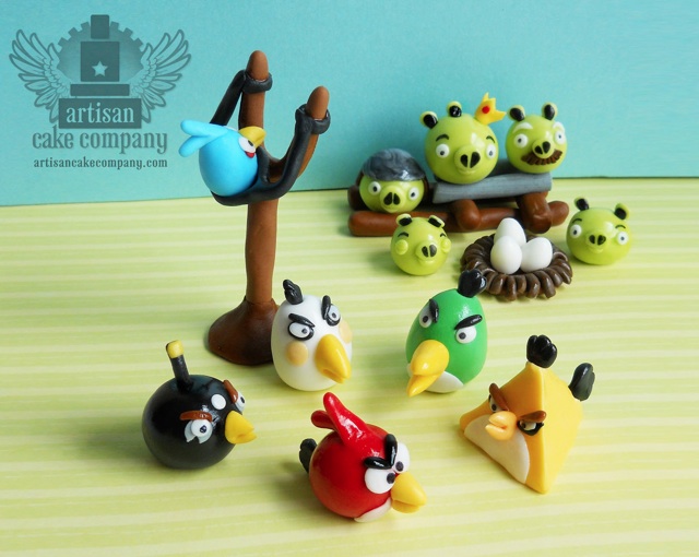 Angry Birds Cake Toppers For Sale