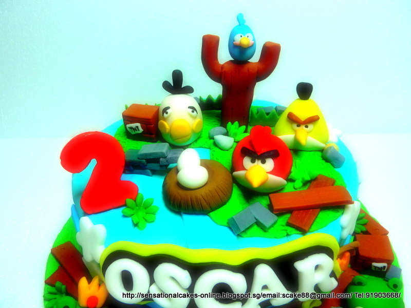 Angry Birds Cake Toppers Singapore