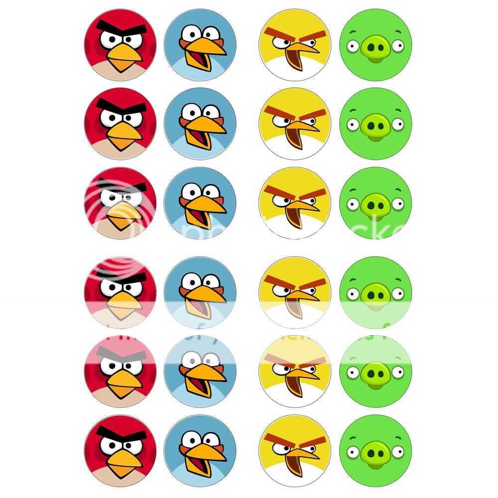 Angry Birds Cake Toppers Singapore