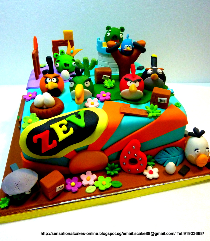 Angry Birds Cake Toppers Singapore