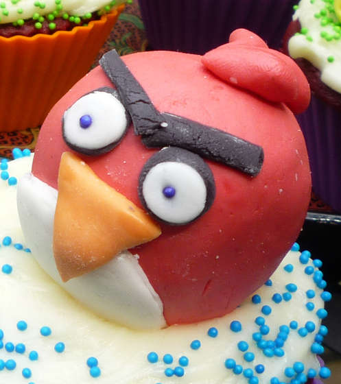 Angry Birds Cake Toppers Tutorial