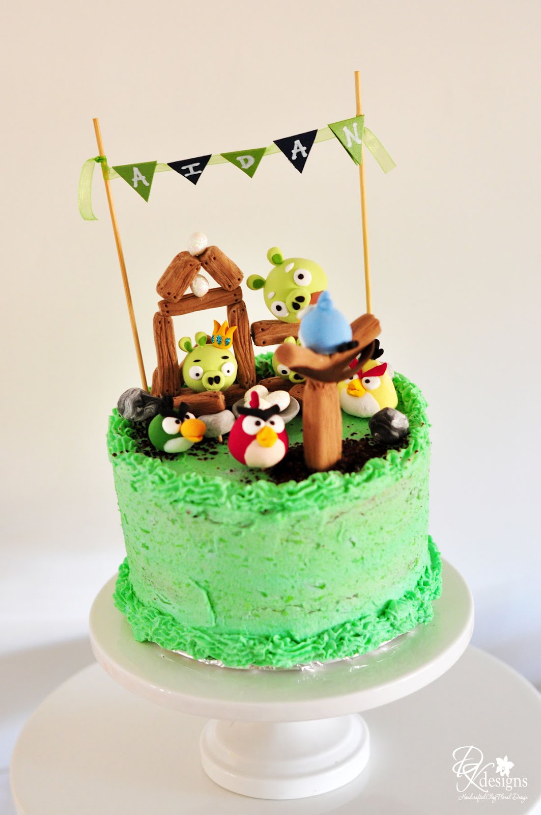 Angry Birds Cake Toppers Tutorial