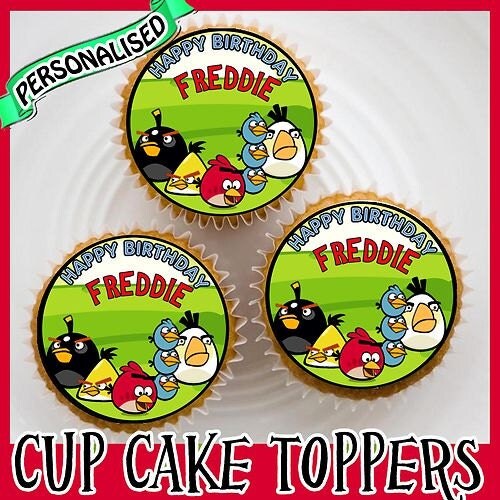 Angry Birds Cake Toppers Uk