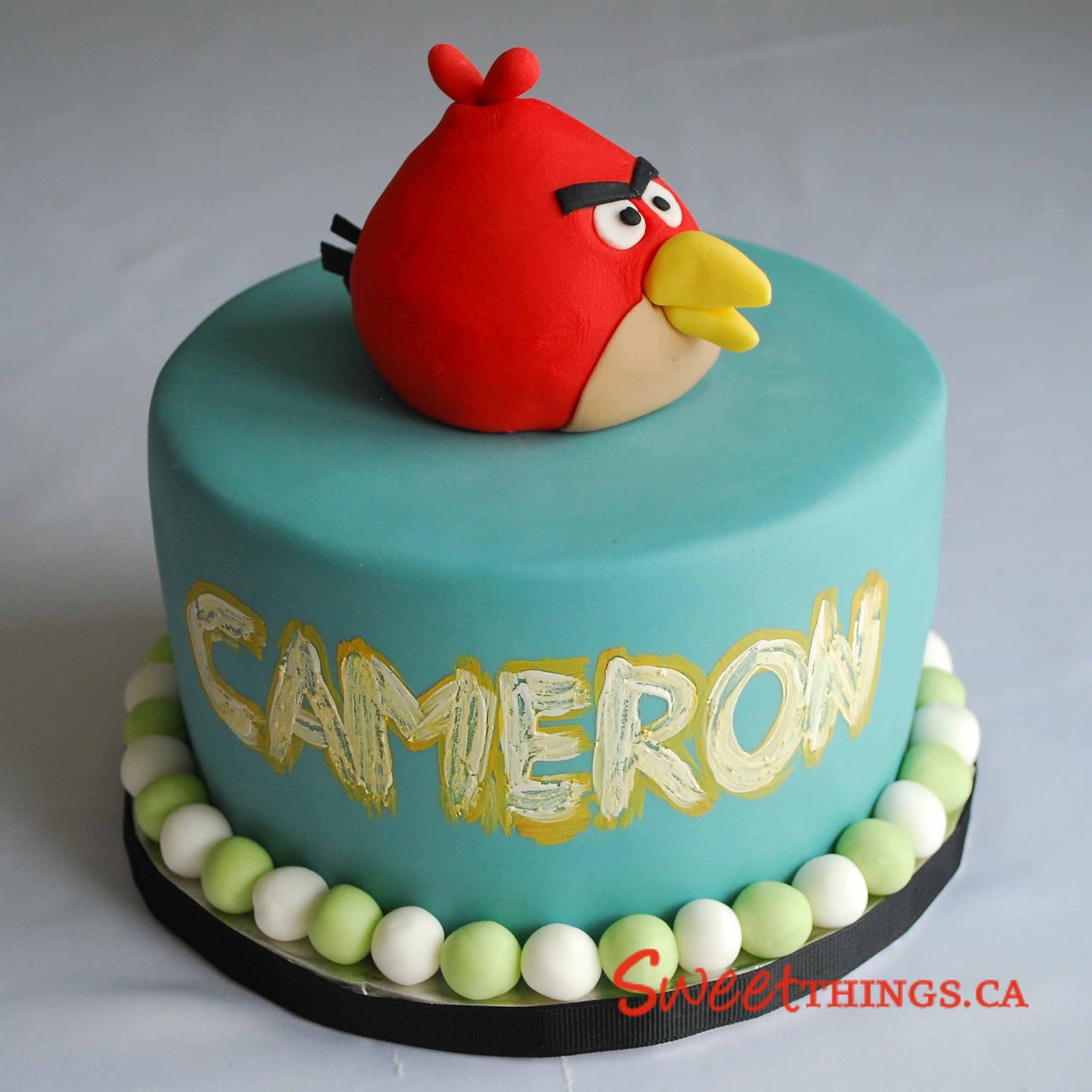 Angry Birds Cake Tutorial