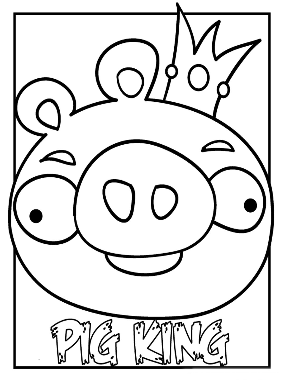 Angry Birds Coloring Pages