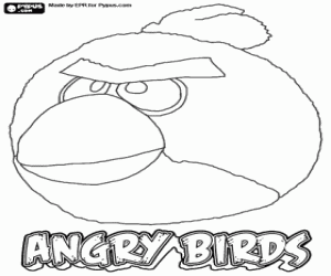 Angry Birds Coloring Pages For Kids