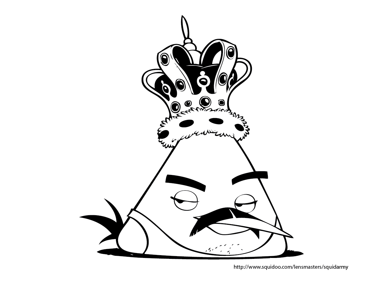 Angry Birds Coloring Pages Pdf