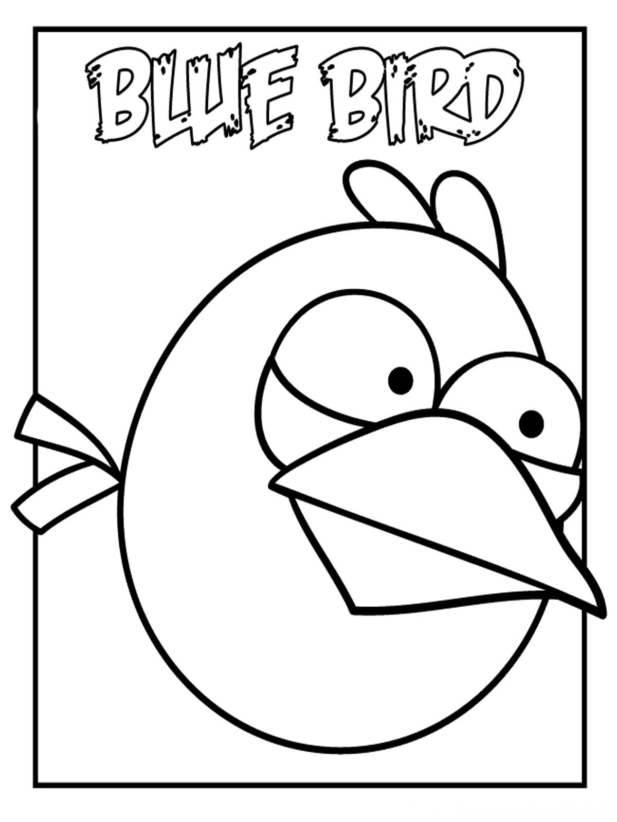 Angry Birds Coloring Pages Printable