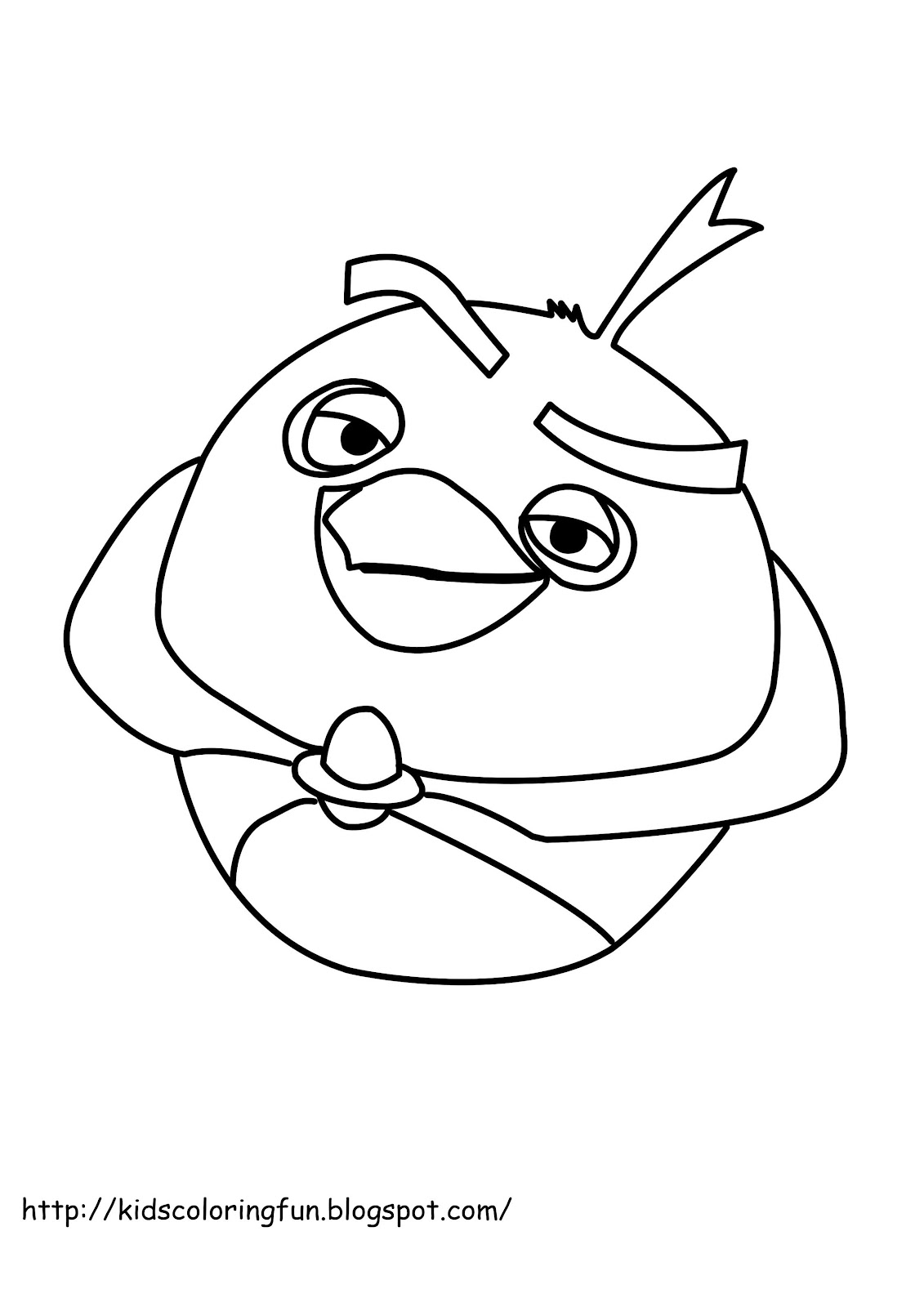 Angry Birds Coloring Pages To Print