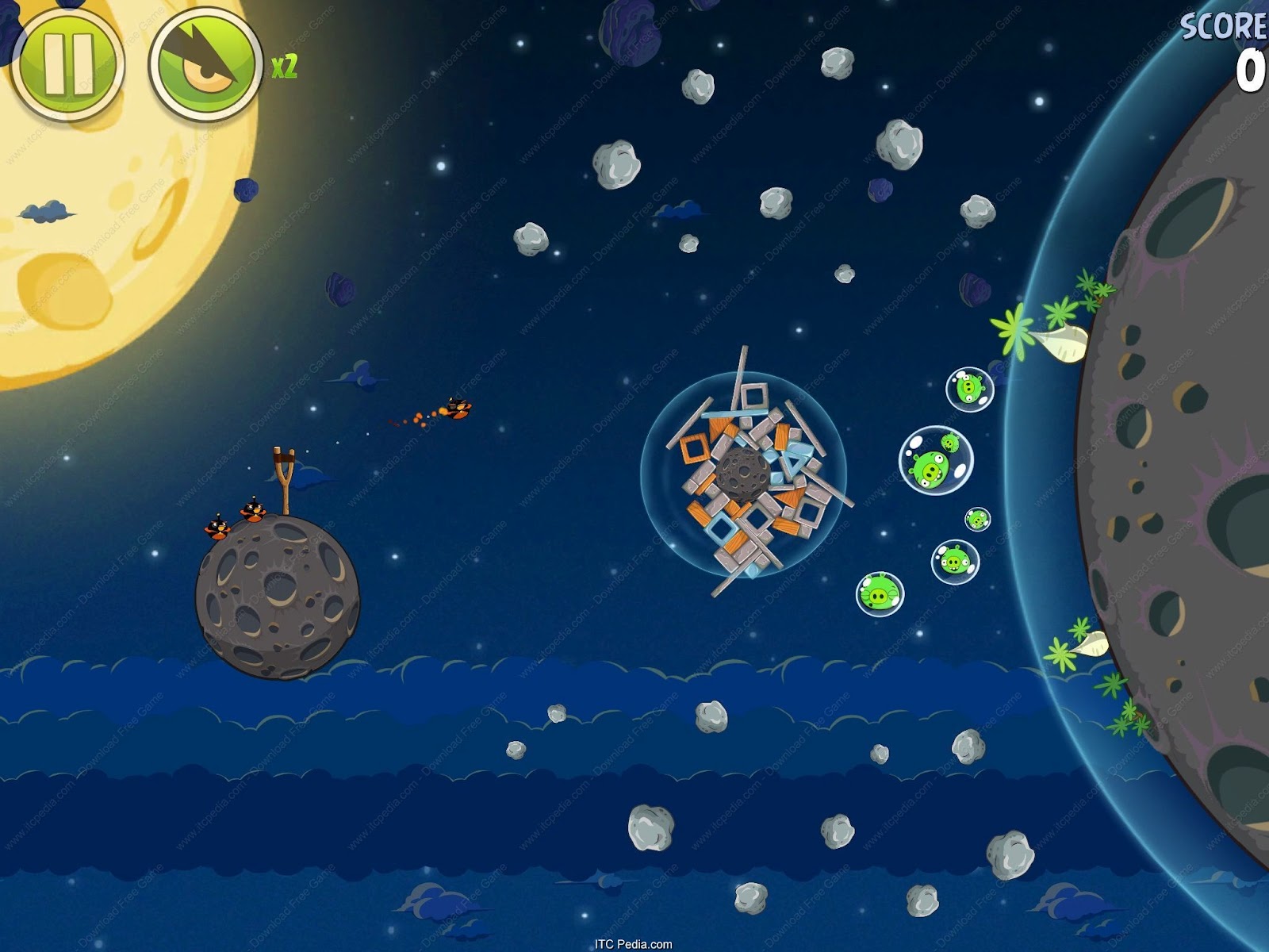 Angry Birds Games Space Free