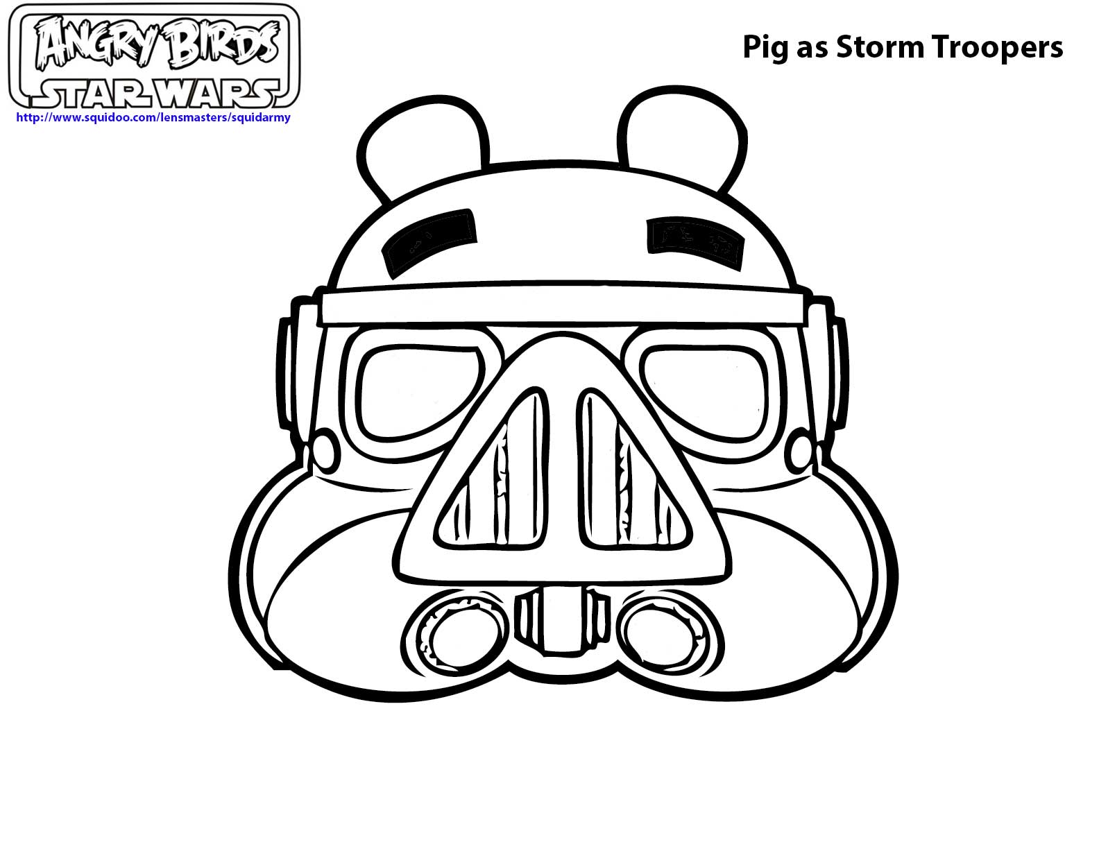 Angry Birds Space Coloring Pages For Kids Printable