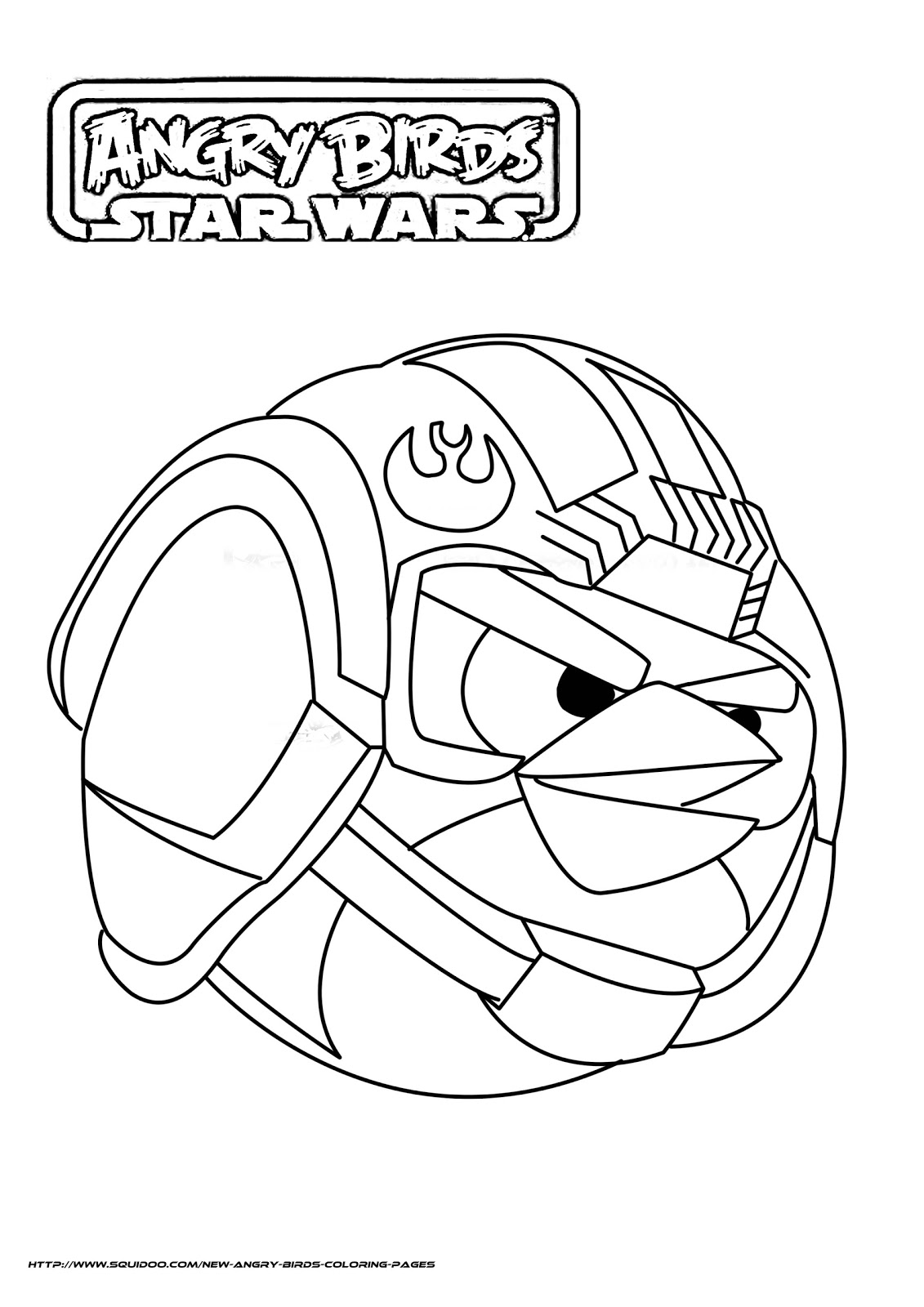 Angry Birds Space Coloring Pages Online