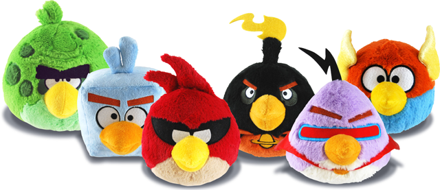 Angry Birds Space Ice Bird Plush