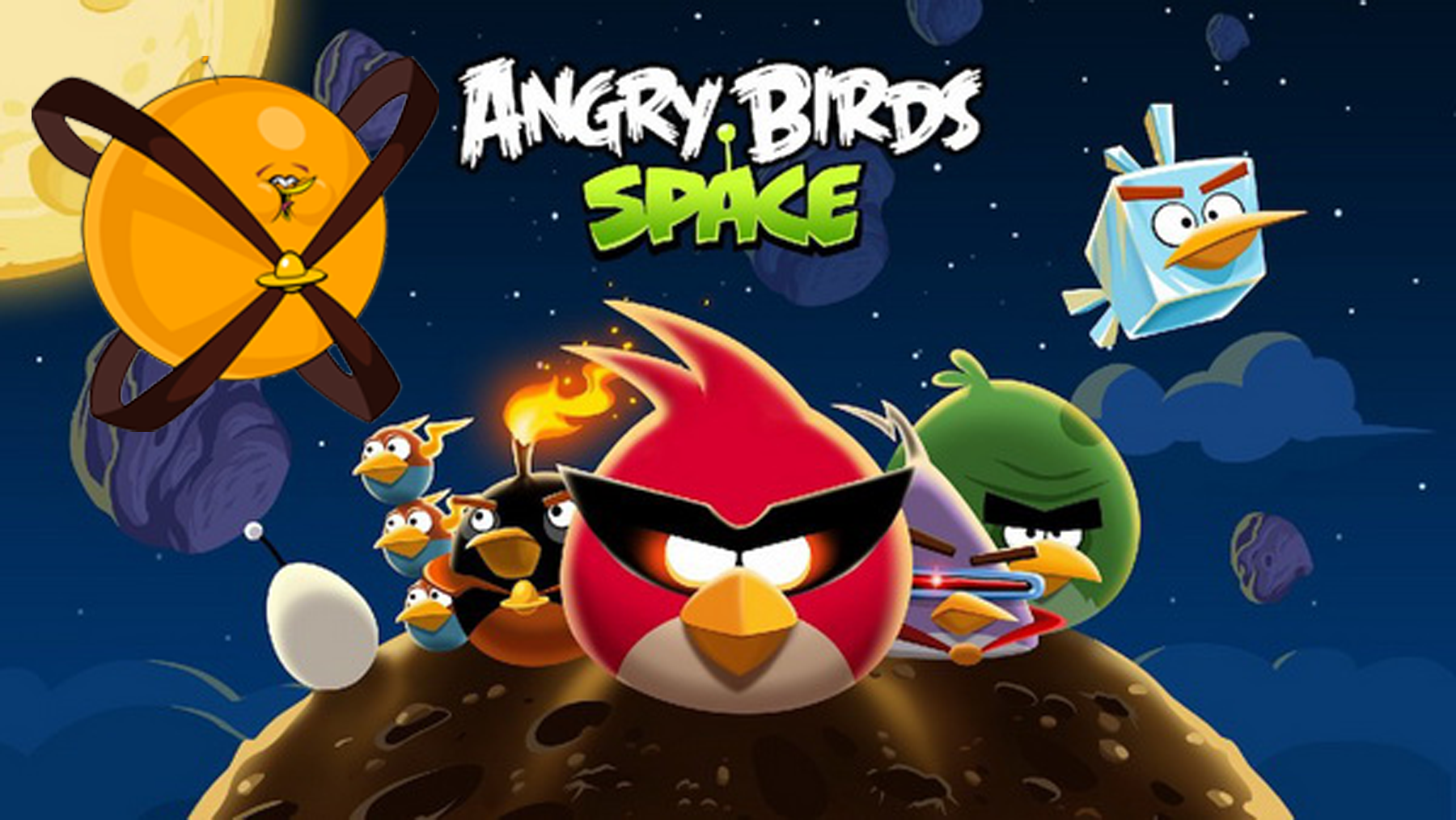 Angry Birds Space Orange Bird