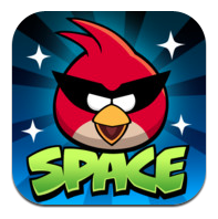 Angry Birds Space Orange Bird Gameplay