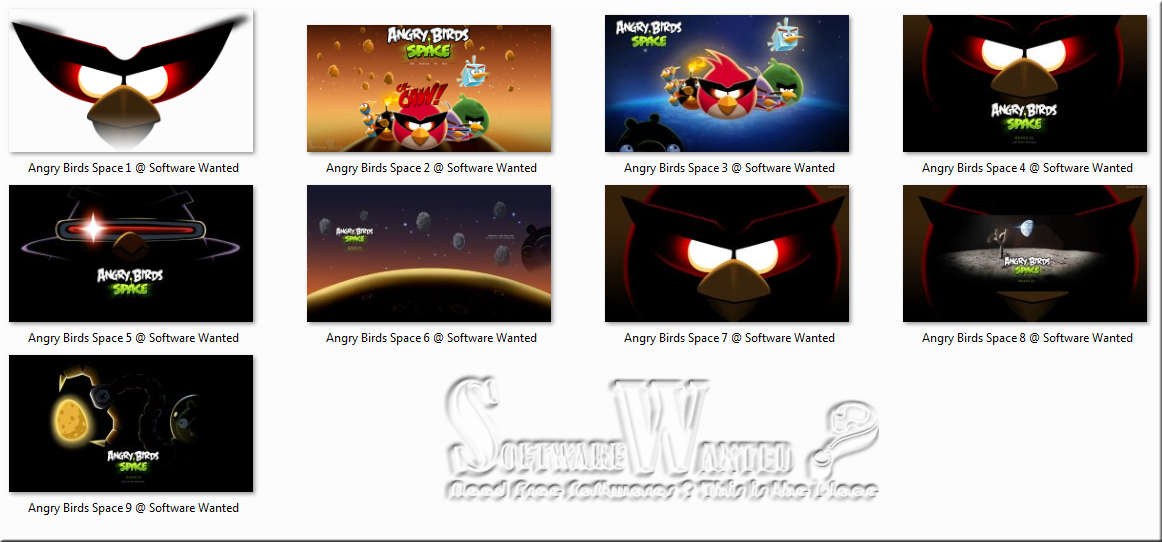 Angry Birds Space Wallpaper For Windows 7