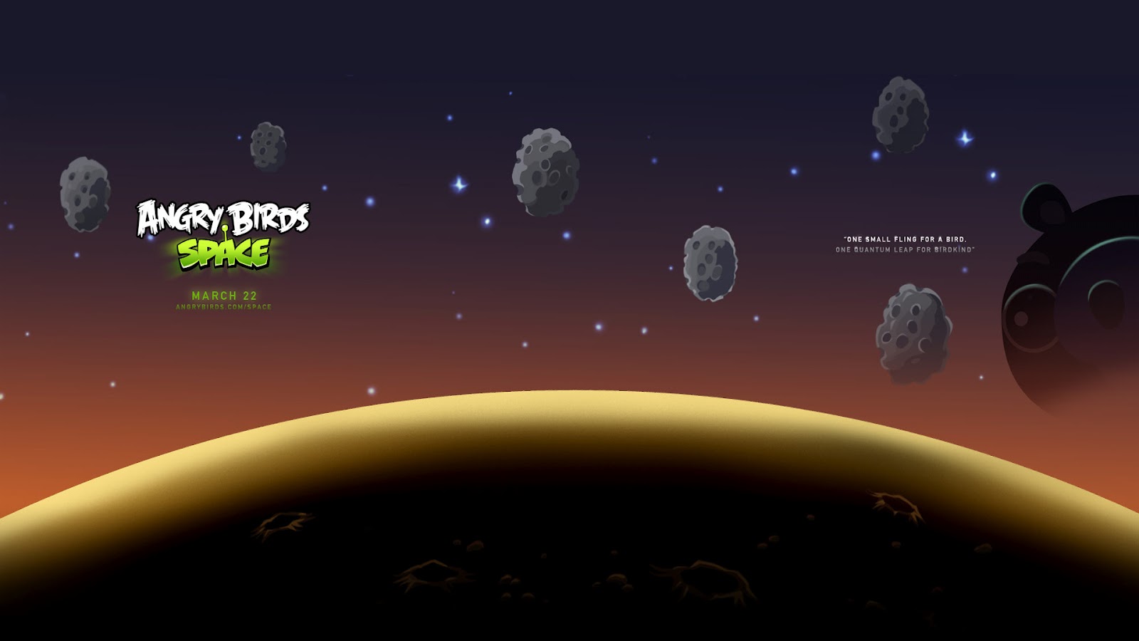 Angry Birds Space Wallpaper For Windows 7