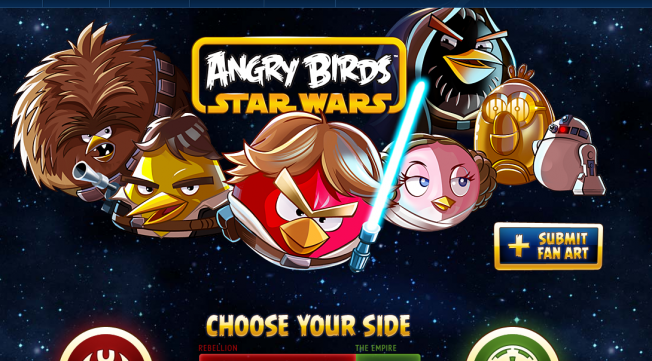 Angry Birds Star Wars Game Free App