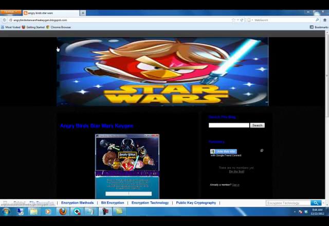 Angry Birds Star Wars Game Registration Key