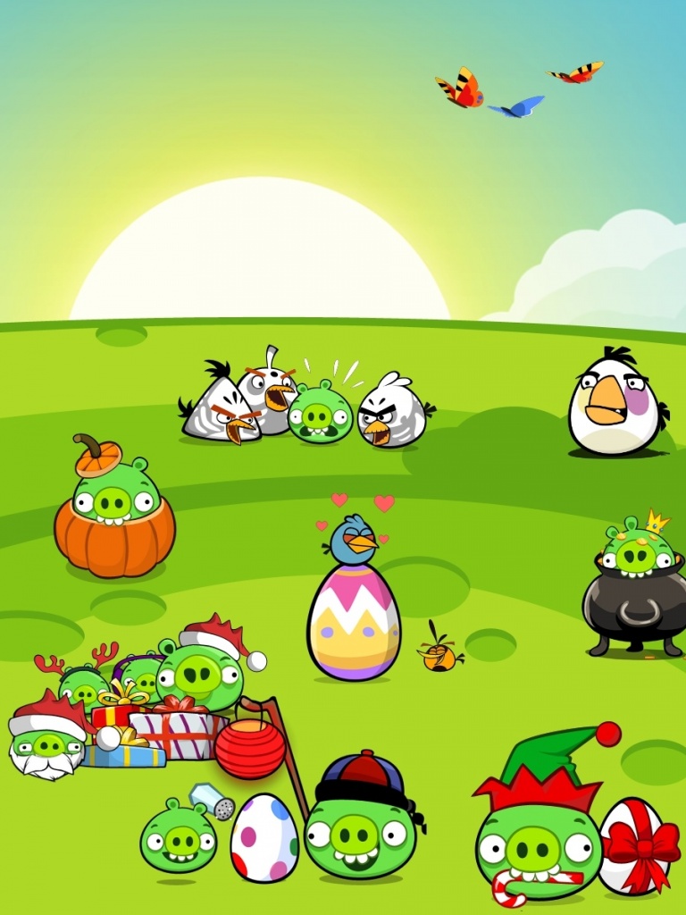 Angry Birds Wallpaper For Mobile