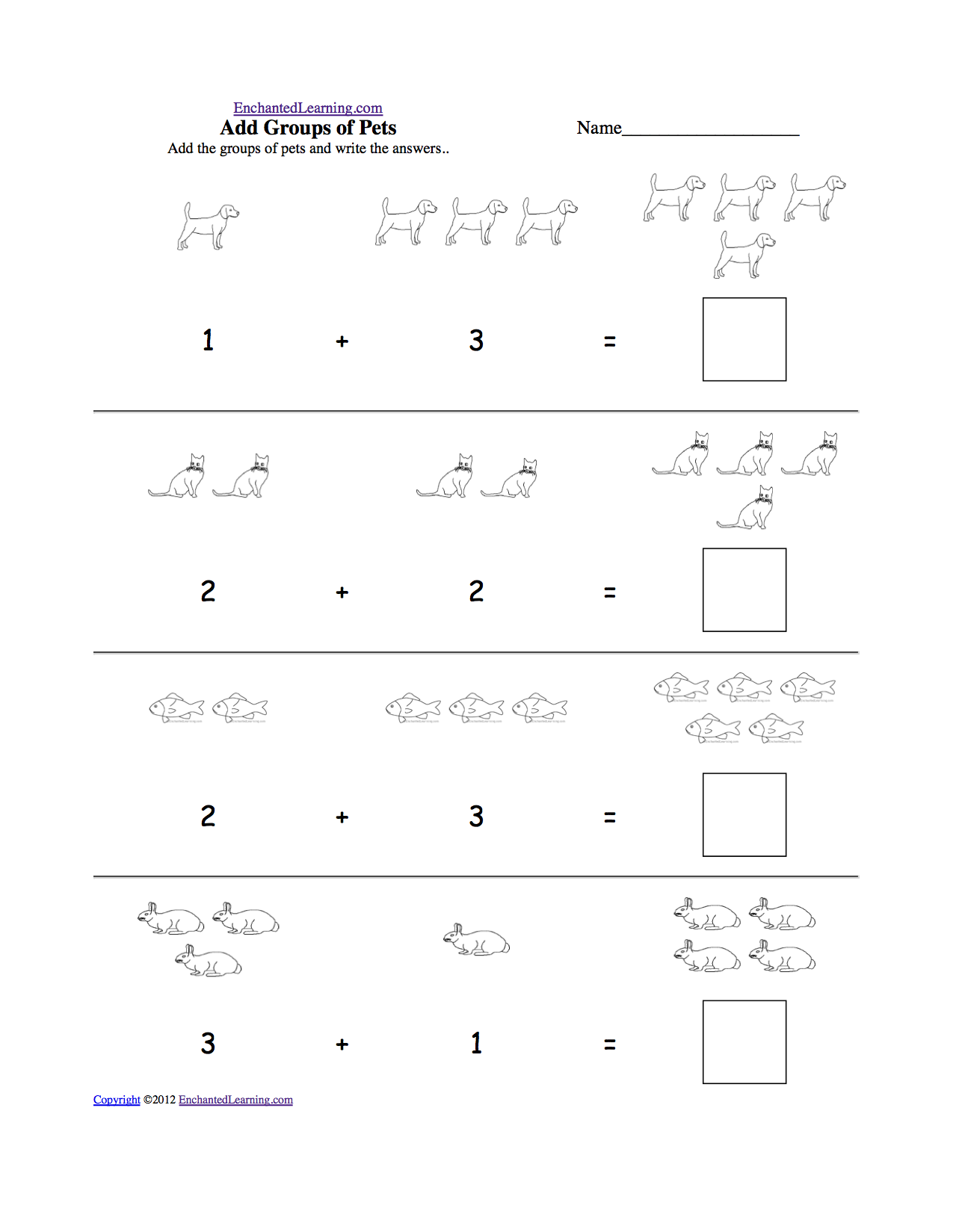 Animals And Their Homes Printable Worksheets